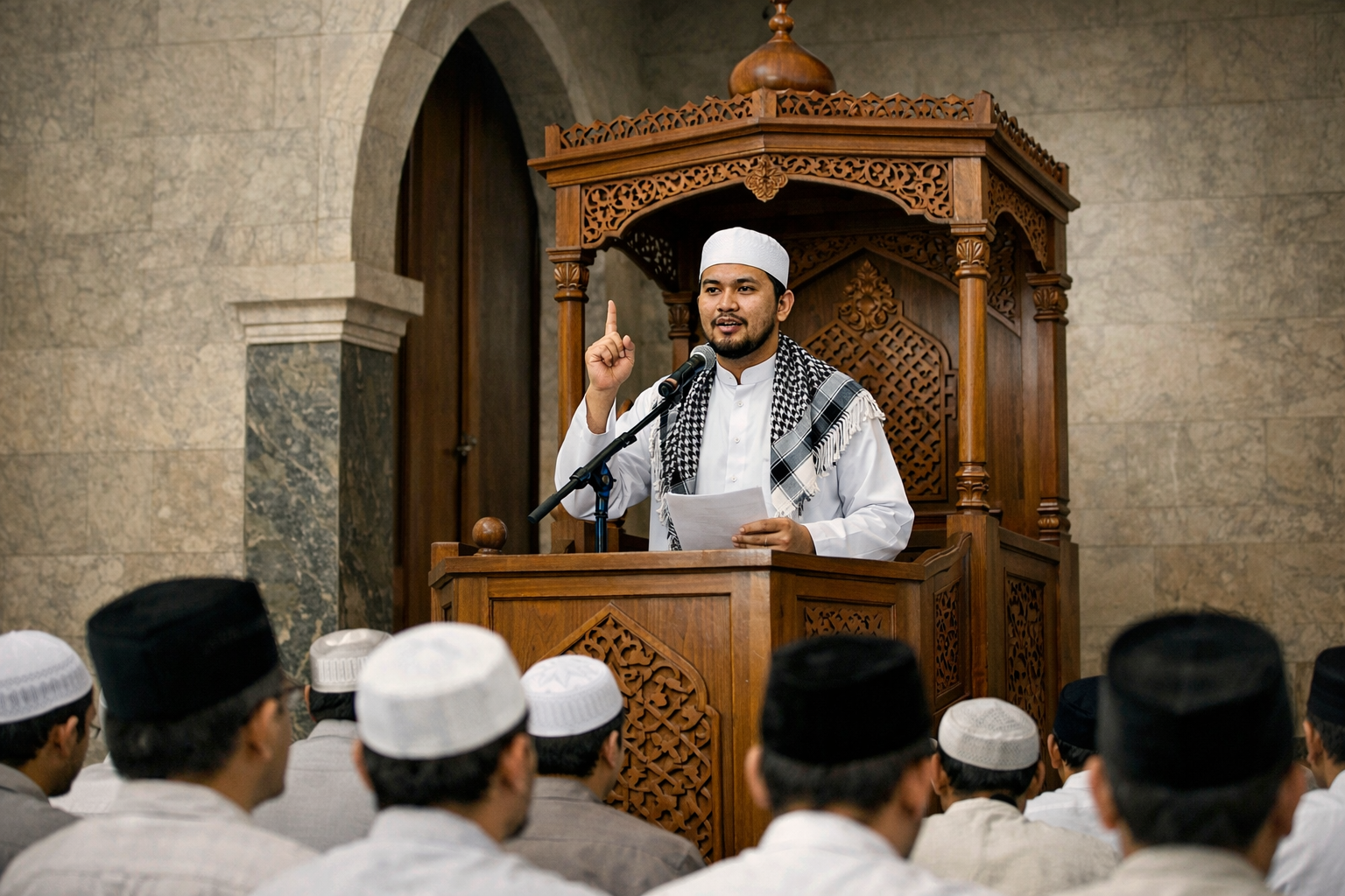 Tata Cara Khutbah Jumat Sesuai Sunah Lengkap dengan Rukunnya